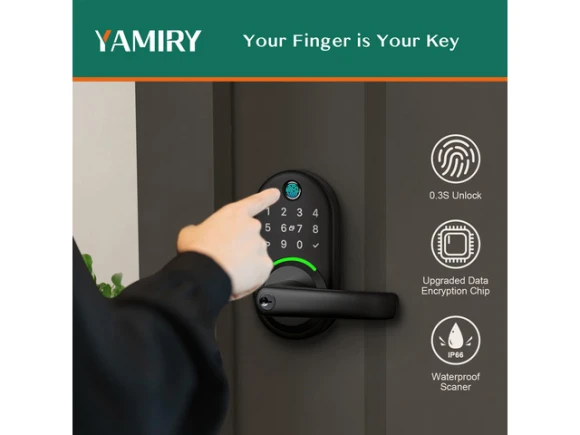 Smart Deadbolt Door Lock — Smart Lock, Yamiry