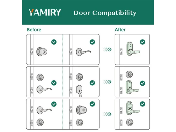 Smart Deadbolt Door Lock — Smart Lock, Yamiry