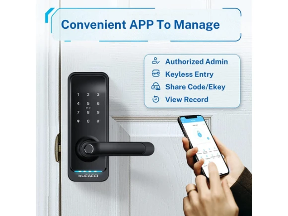 Smart Door Lock with Handle — Smart Lock, KUCACCI
