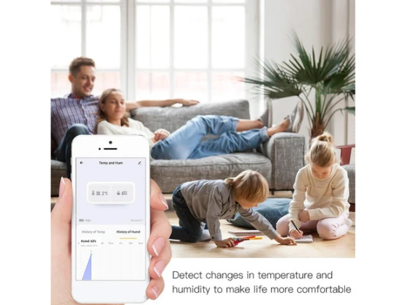 Temperature and Humidity Sensor — Temperature & Humidity Sensor, Tuya