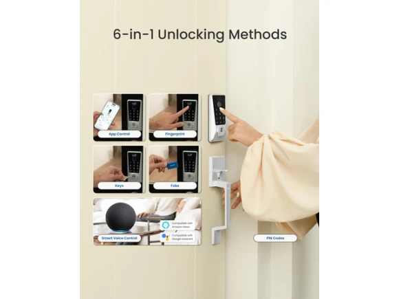 WiFi Fingerprint Smart Keypad Door Lock — Smart Lock, DESLOC