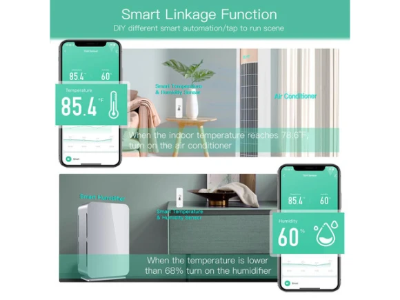 WiFi Humidity Sensor and Indoor Thermometer — Temperature & Humidity Sensor