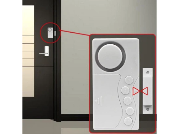 Wireless Alarm Magnetic Sensor System — Motion Sensor, LESHP