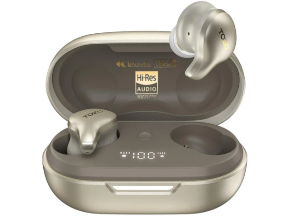 Wireless Earbuds, Gold — Wireless Earbuds, TOZO