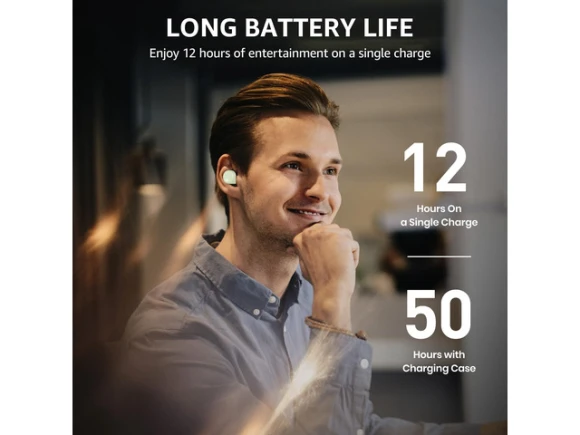 Wireless Earbuds, Grass Green — Wireless Earbuds, TOZO