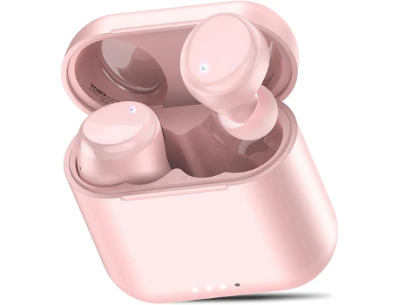 Wireless Earbuds, Light Pink — Wireless Earbuds, TOZO