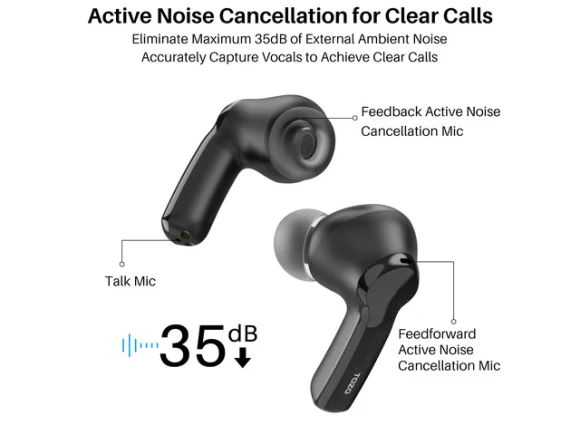 Wireless Earbuds NC2 — Wireless Earbuds, TOZO