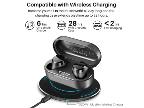 Wireless Earbuds — Wireless Earbuds, TOZO