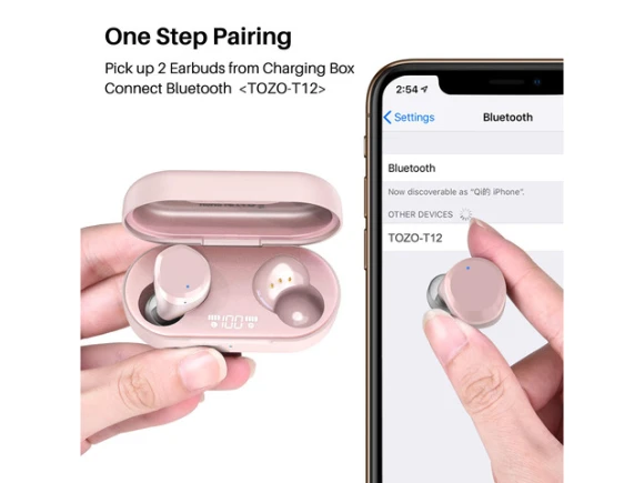 Wireless Earbuds — Wireless Earbuds, TOZO