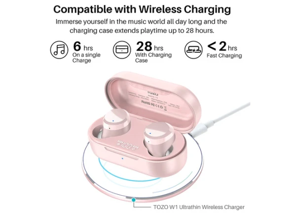 Wireless Earbuds — Wireless Earbuds, TOZO