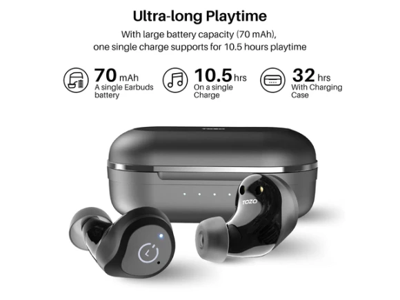 Wireless earbuds — Wireless Earbuds, TOZO