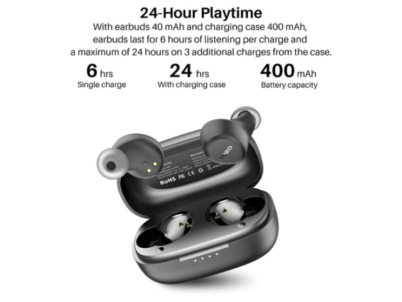Wireless Earbuds — Wireless Earbuds, TOZO