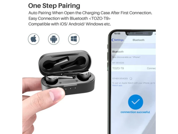 Wireless Earbuds — Wireless Earbuds, TOZO