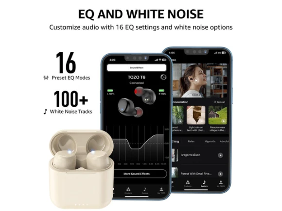 Wireless Earbuds — Wireless Earbuds, TOZO