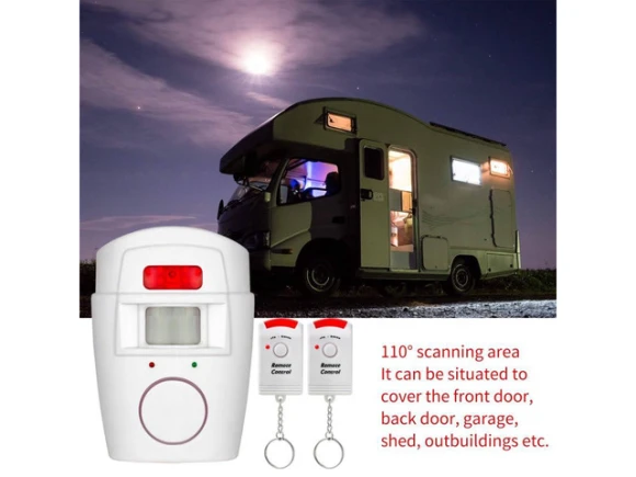 Wireless PIR Motion Sensor Detector Alarm — Motion Sensor