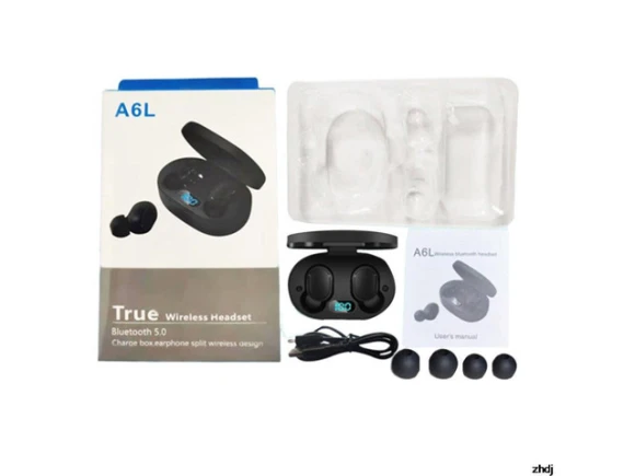 Wireless Stereo Headset, Invisible Mini Style, with Charging Bin — Wireless Earbuds