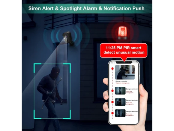 1080P Wireless Security Camera — Security Camera, PISKEKAT
