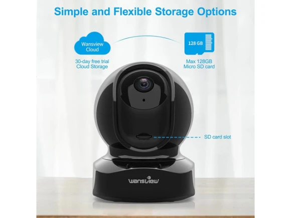 2K Indoor IP Security Camera — Security Camera, Wansview