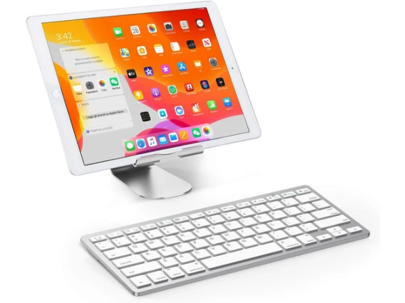 Bluetooth Keyboard, White — Bluetooth Keyboard, OMOTON