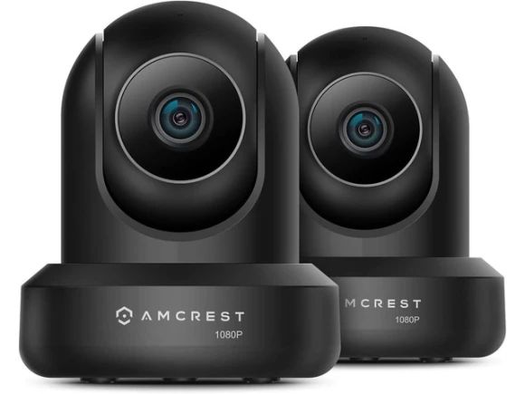 Indoor WiFi Security Camera, 2-Pack — Security Camera, Amcrest