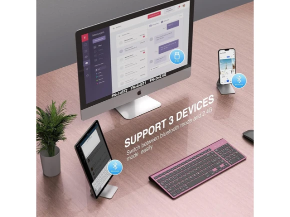 Multi-Device Bluetooth Keyboard — Bluetooth Keyboard, JOYACCESS