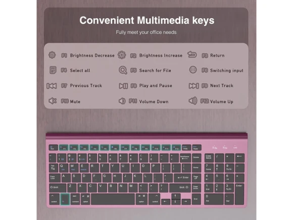 Multi-Device Bluetooth Keyboard — Bluetooth Keyboard, JOYACCESS