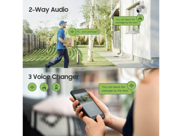 Outdoor 4G LTE Security Camera — Security Camera, Manshur