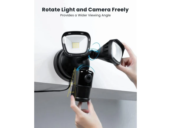 Outdoor Floodlight Security Camera — Security Camera, iegeek