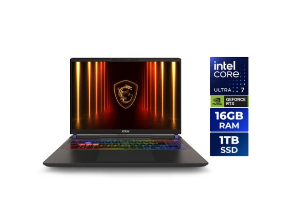 Vector 16 HX AI Gaming Notebook — Laptops, MSI