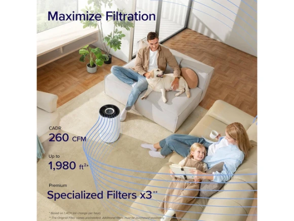 White Air Purifier — Air Purifier, TEMAGICH