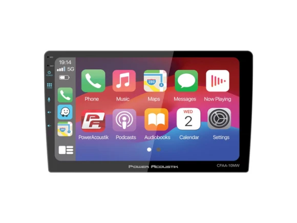 Wireless Apple CarPlay Car Stereo Receiver — Car Infotainment System, Power Acoustik