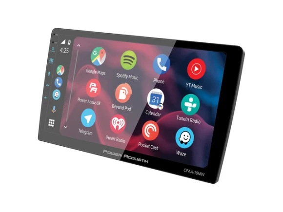 Wireless Apple CarPlay Car Stereo Receiver — Car Infotainment System, Power Acoustik