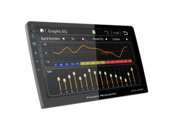Wireless Apple CarPlay Car Stereo Receiver — Car Infotainment System, Power Acoustik