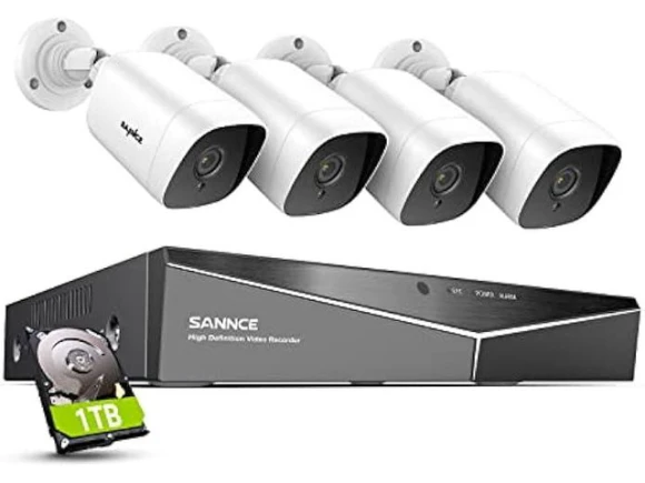 1080P Wired Security Camera System — Security Camera, SANNCE