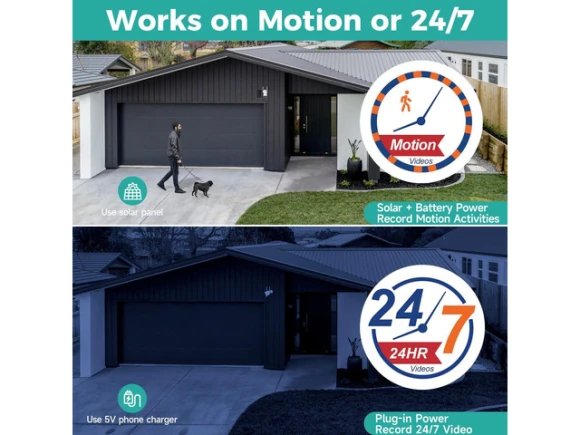 4MP QHD Home Security Camera — Security Camera, xmartO