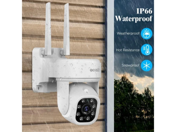 5MP Wireless WiFi PTZ Surveillance DVR Set — Security Camera