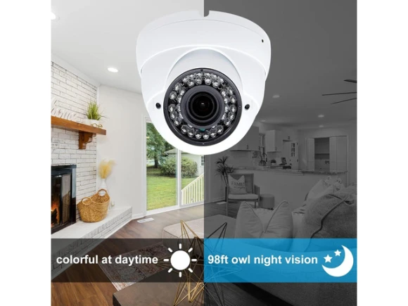 Analog CCTV Turret Dome Security Camera — Security Camera, Anpviz