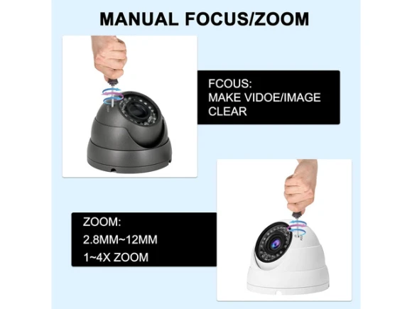 Analog CCTV Turret Dome Security Camera — Security Camera, Anpviz