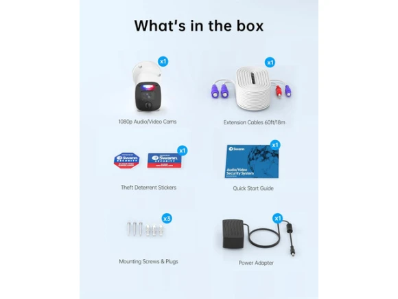 Bullet security camera — Security Camera, Swann