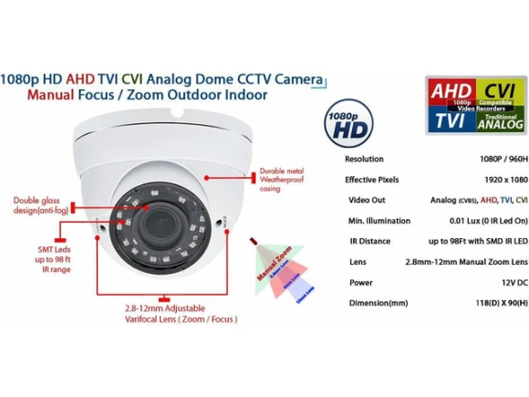CCTV Security Camera — Security Camera, Evertech