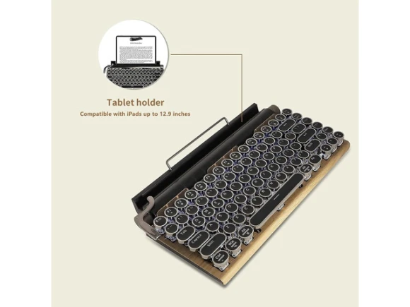 Mechanical Keyboard, 83-Key — Bluetooth Keyboard, PISKEKAT