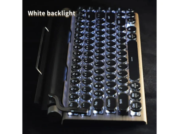 Mechanical Keyboard, 83-Key — Bluetooth Keyboard, PISKEKAT