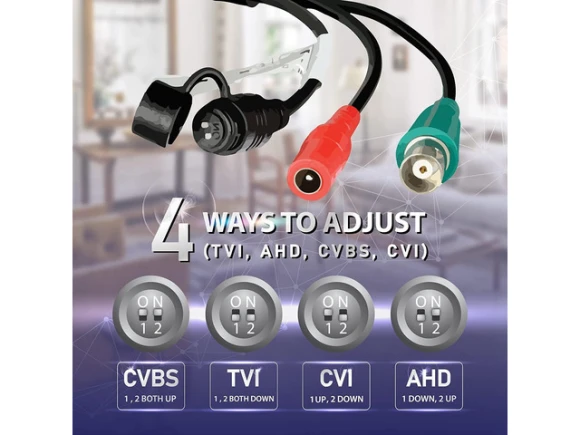 Outdoor Analog Turret Dome Surveillance Camera — Security Camera, PISKEKAT