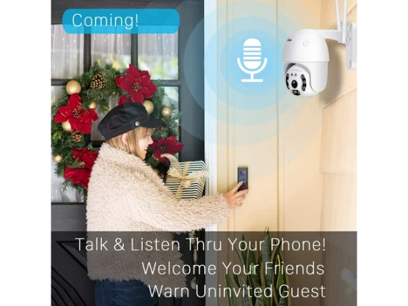 Outdoor Security Camera — Security Camera, PISKEKAT