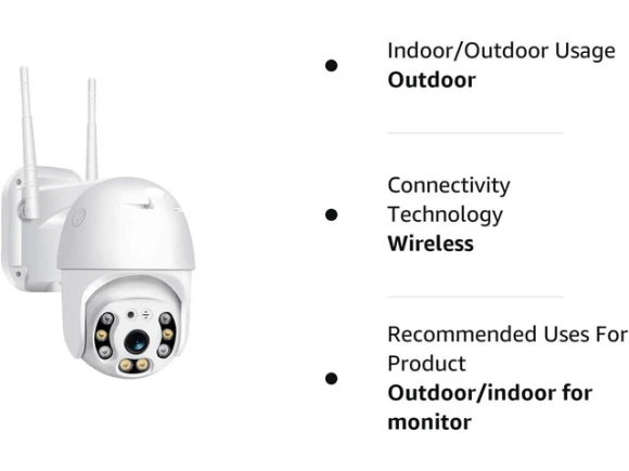 Outdoor Security Camera — Security Camera, PISKEKAT