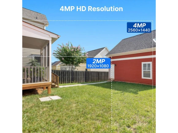 Outdoor Security Camera — Security Camera, Hiseeu