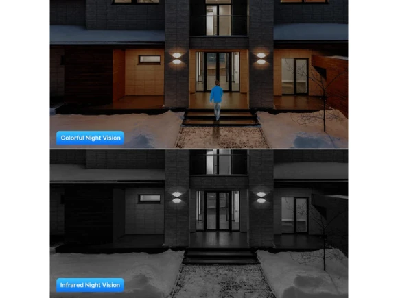 Outdoor Security Camera — Security Camera, Hiseeu