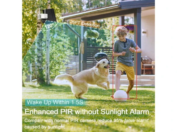 Outdoor Solar Security Camera — Security Camera, GENBOLT