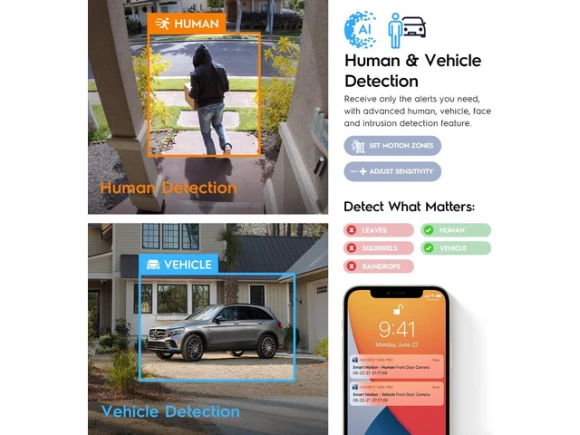 UltraHD 4K Outdoor Bullet Security Camera — Security Camera, Amcrest