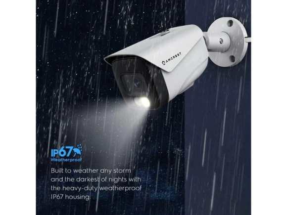 UltraHD 4K Outdoor Bullet Security Camera — Security Camera, Amcrest